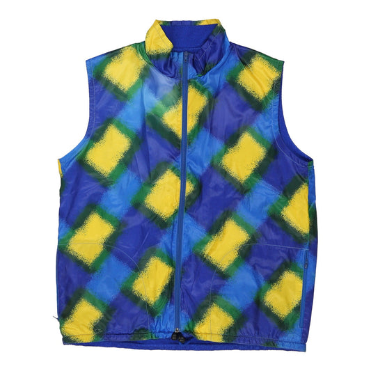 Vintage blue Unbranded Gilet - mens x-large