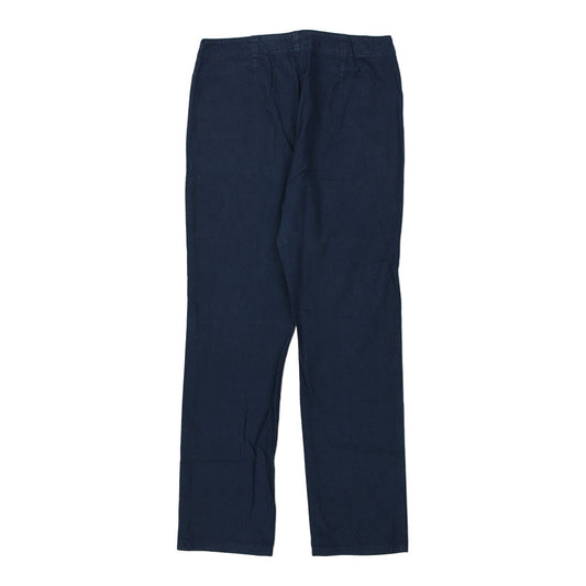 Vintage Lacoste Trousers - 32W 31L Navy Cotton