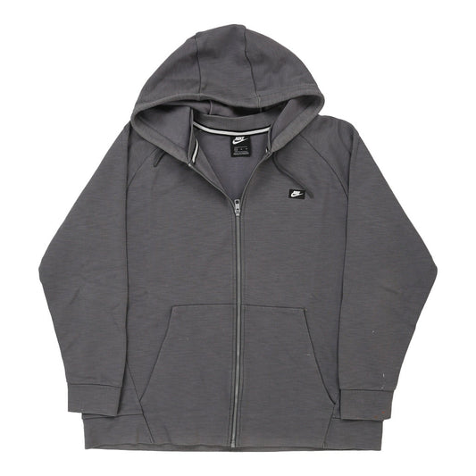 Vintage grey Nike Hoodie - mens x-large