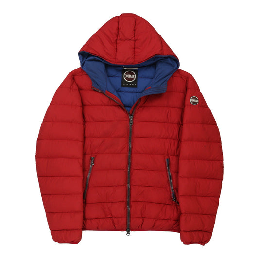 Vintage Colmar Puffer - Medium Red Down And Feather