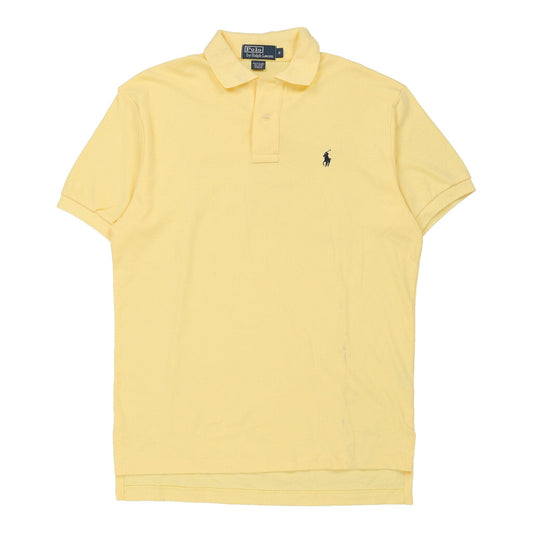 Vintage yellow Ralph Lauren Polo Shirt - mens small