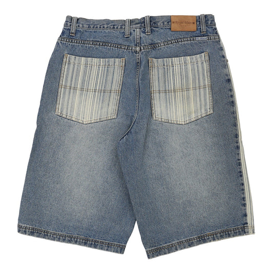 Vintage blue Royal Blues Denim Shorts - mens 38" waist