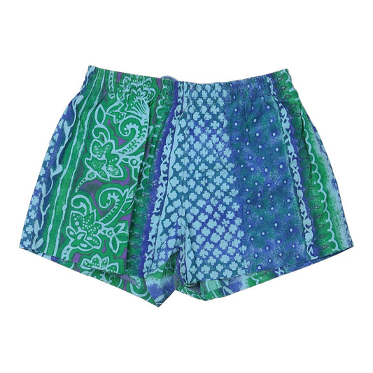 Vintage Colmar Shorts - Small Blue Nylon Blend