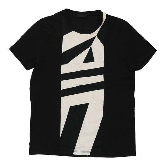 Vintage Alexander Mcqueen Graphic T-Shirt - Large Black Cotton