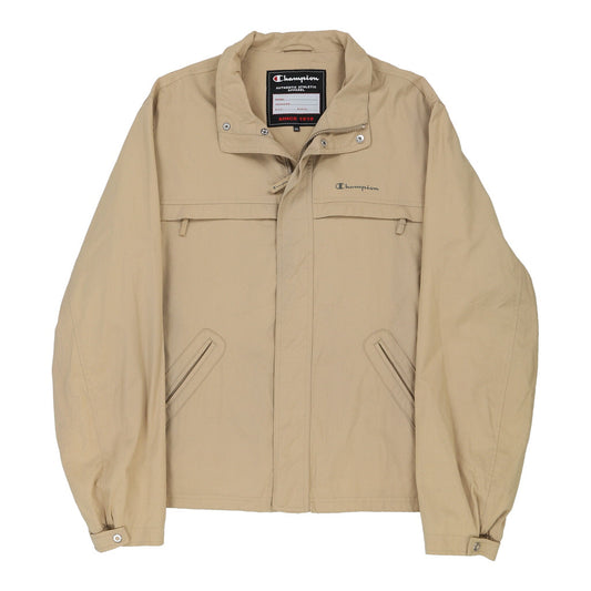 Vintage beige Champion Jacket - mens xx-large