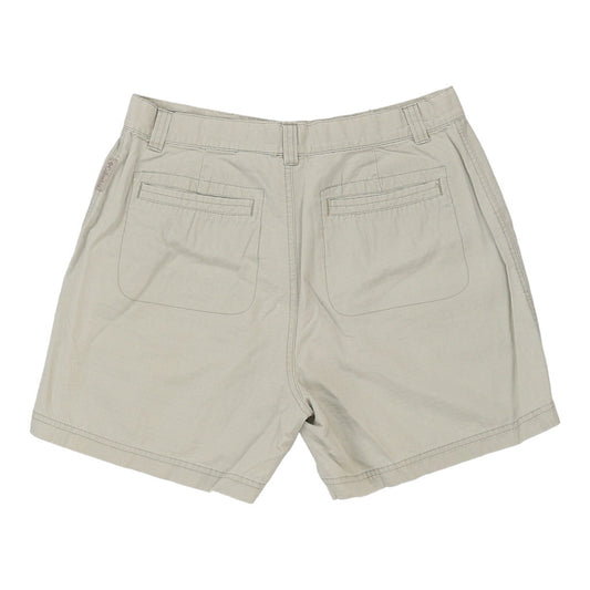 Vintage Columbia Shorts - 30W UK 12 Beige Cotton