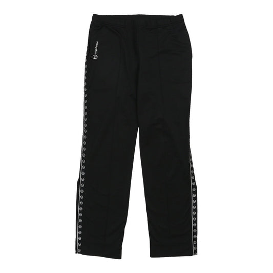 Vintage Sergio Tacchini Tracksuit - Medium Black Polyester