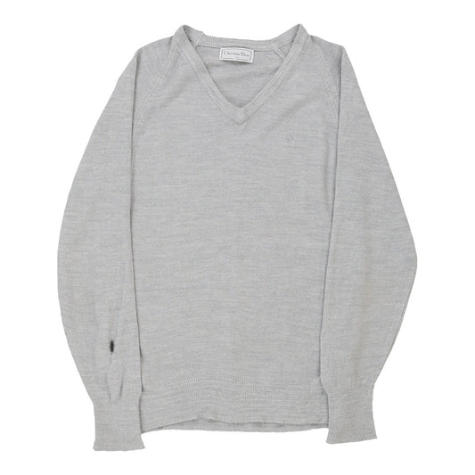 Christian Dior Jumper - Medium Grey Wool