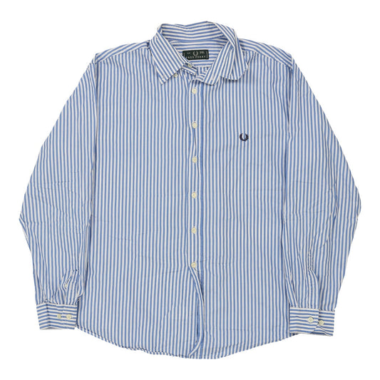 Vintage blue Fred Perry Shirt - mens xx-large