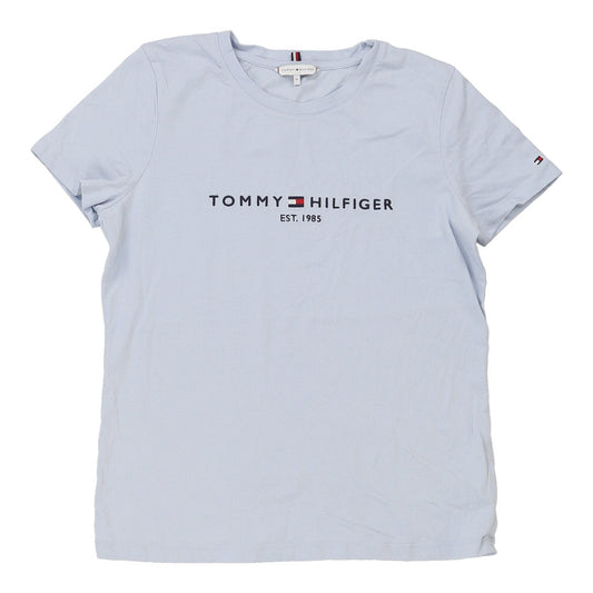 Vintage blue Tommy Hilfiger T-Shirt - womens medium