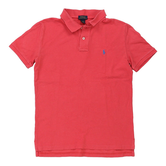 Vintage red Age 12-13 Ralph Lauren Polo Shirt - boys large