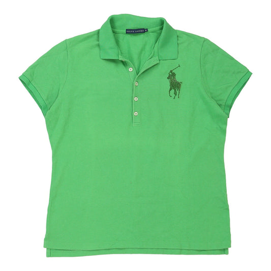 Vintage green Ralph Lauren Polo Shirt - womens x-large
