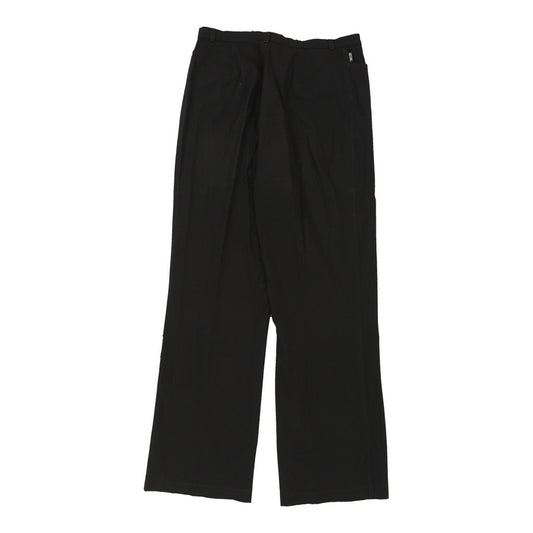 Vintage Moschino Jeans Trousers - 31W UK 12 Black Polyester