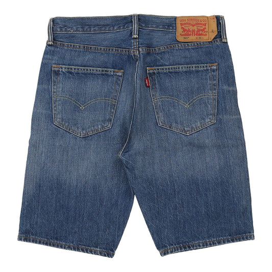 Vintage blue 501 Levis Denim Shorts - mens 32" waist