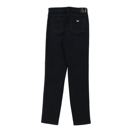 Vintage dark wash Armani Jeans Trousers - womens 28" waist