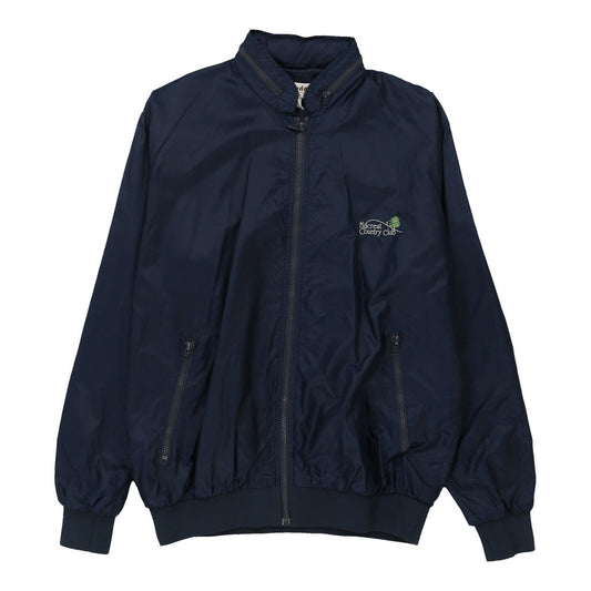 Vintage navy Hillcresr Country Club La Mode Jacket - mens medium