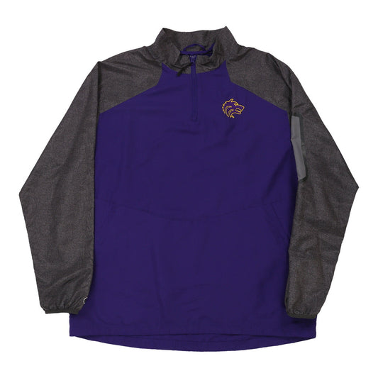 Vintage navy Unbranded 1/4 Zip - mens x-large