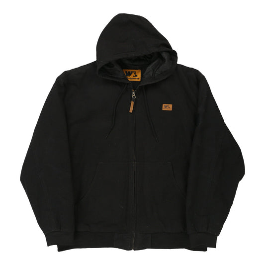 Vintage Wells Lamont Jacket - XL Black Cotton