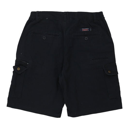 Vintage Payper Cargo Shorts - Medium Navy Cotton