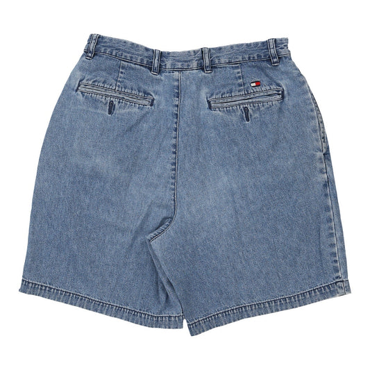 Vintage blue Tommy Hilfiger Denim Shorts - mens 30" waist