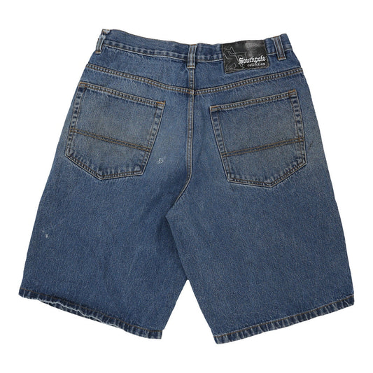 Vintage blue Southpole Denim Shorts - mens 35" waist