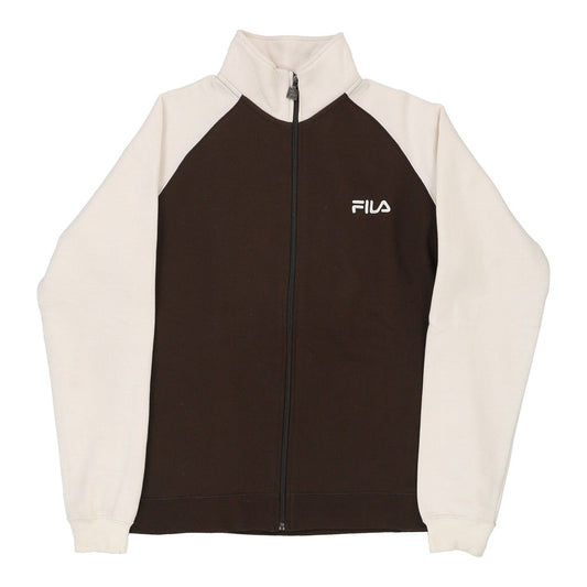 Vintage brown Fila Zip Up - womens x-large