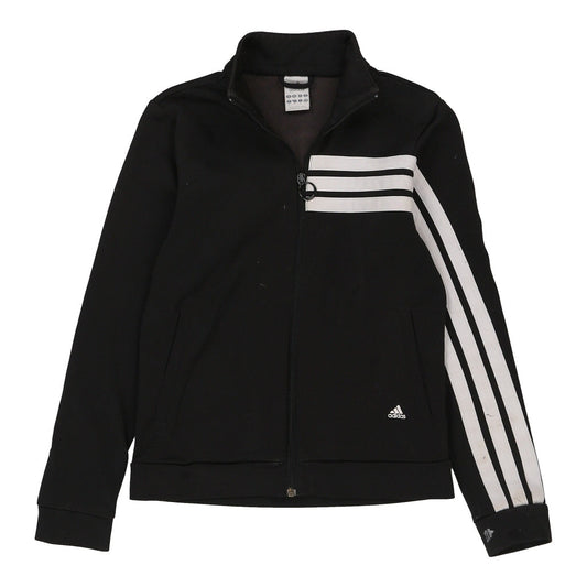 Vintage black Adidas Track Jacket - womens small