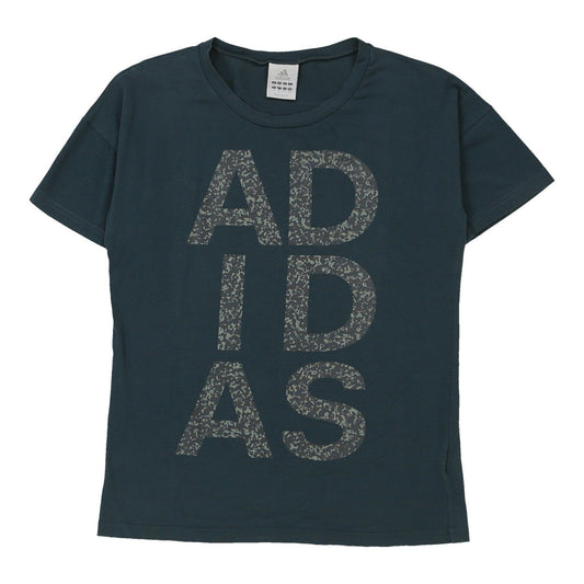 Vintage blue Adidas T-Shirt - mens medium