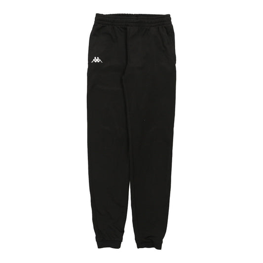 Vintage Age 14 Kappa Tracksuit - XL Black Polyester