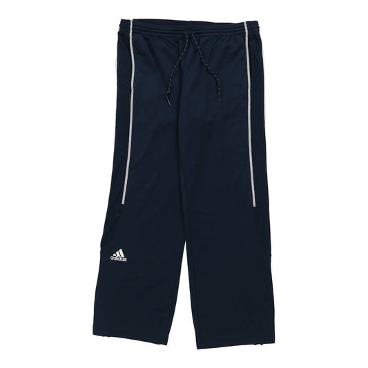Vintage Adidas Tracksuit - Medium Navy Polyester