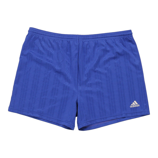 Vintage Adidas Sport Shorts - Large Blue Polyester