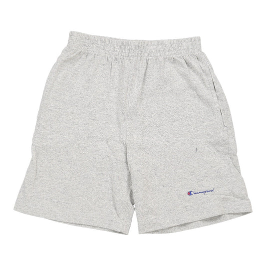 Vintage Champion Sport Shorts - Small Grey Cotton