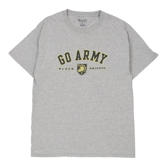 Vintage grey Black Knights Champion T-Shirt - mens medium