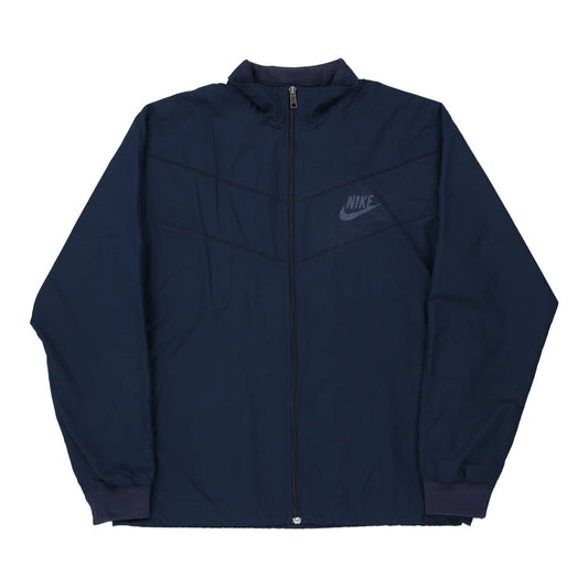 Vintage Nike Jacket - XL Navy Polyester