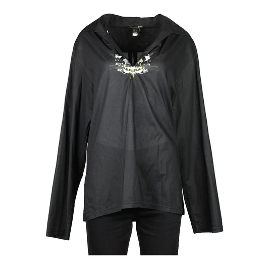 Vintage black Roberto Cavalli Shirt - womens large
