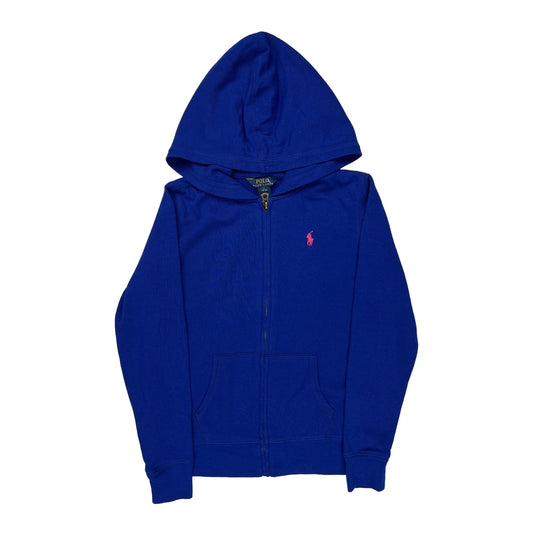 Age 9-11 Polo By Ralph Lauren Hoodie - Large Blue Cotton