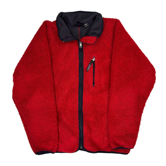 Made In USA Patagonia Fleece - Large Red Polyester