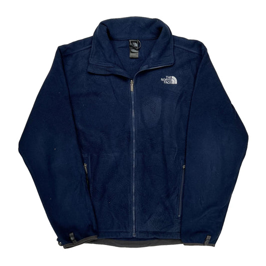 The North Face Fleece Jacket - Large Navy Polyester