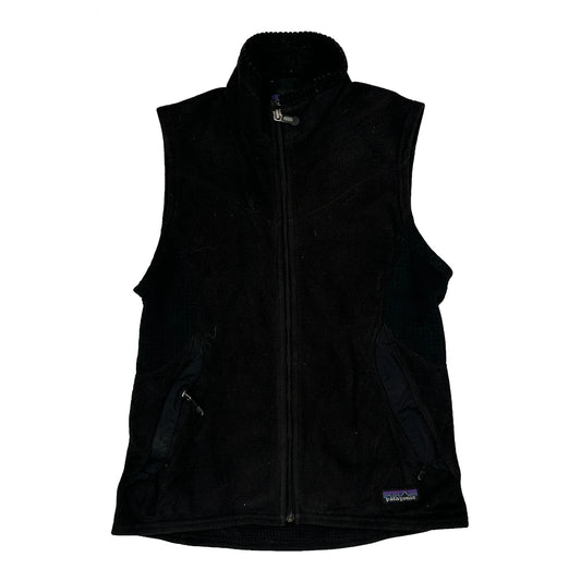 Patagonia Fleece Gilet - XS Black Polyester
