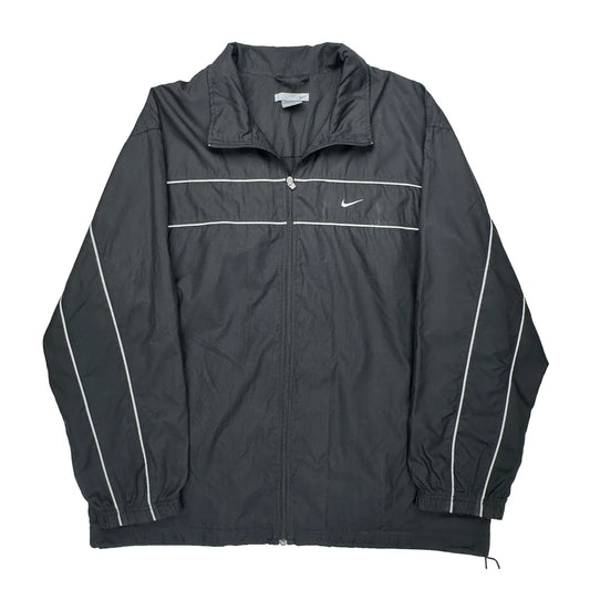Nike Windbreaker - 2XL Black Polyester