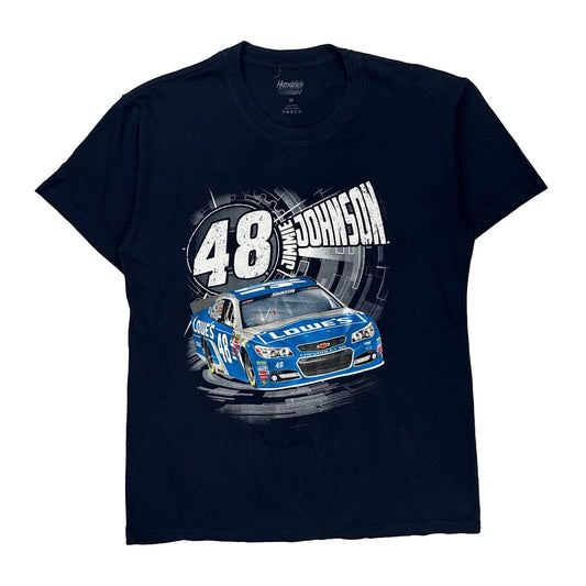 48 Hendrick Motorsport Nascar T-Shirt - Medium Black Cotton
