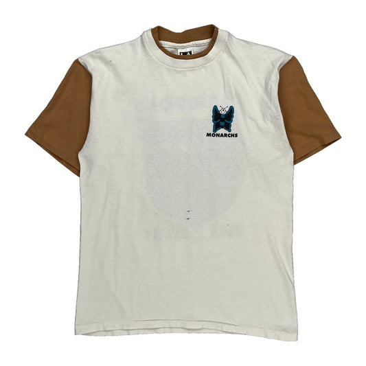 Mariposa La Sportswear Single Stitch T-Shirt - Medium Brown Cotton