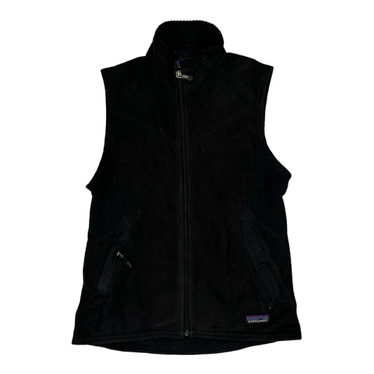 Patagonia Fleece Gilet - XS Black Polyester