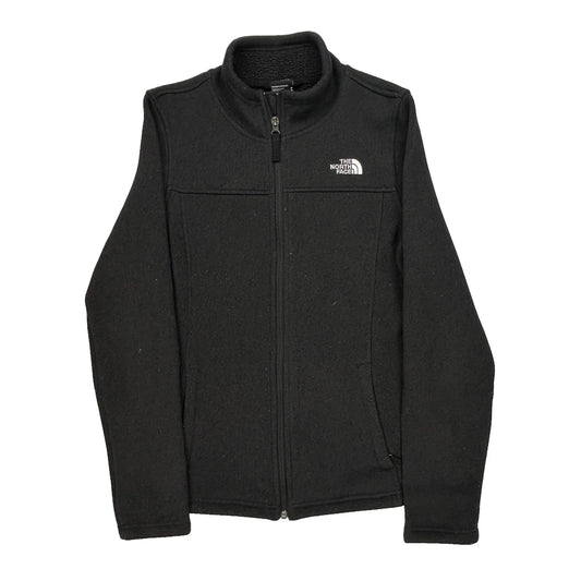 The North Face Fleece Jacket - Medium Black Polyester