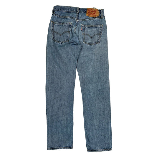 501 Levis Jeans - 29W 32L Blue Cotton
