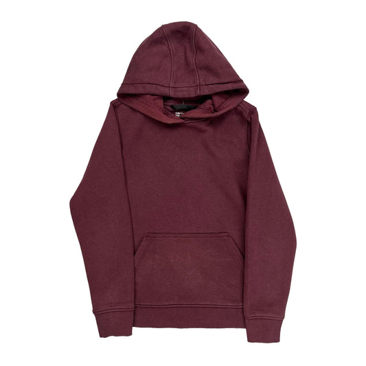 Carhartt Hoodie - Medium Burgundy Cotton