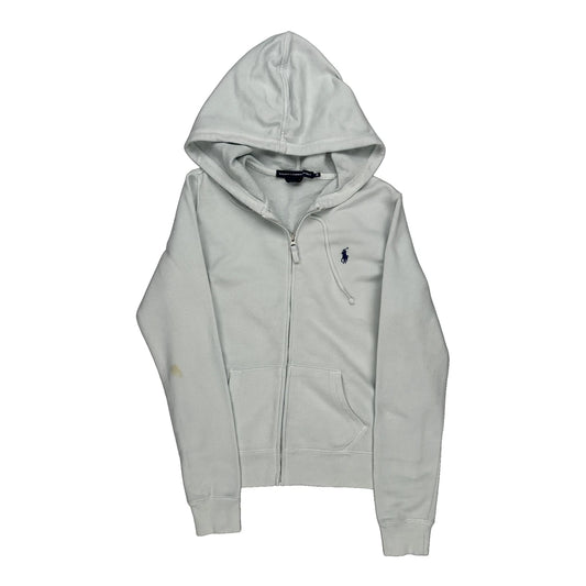 Ralph Lauren Sport Hoodie - Medium White Cotton