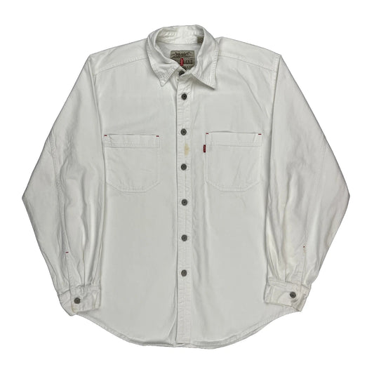 Levis Shirt - Medium White Cotton