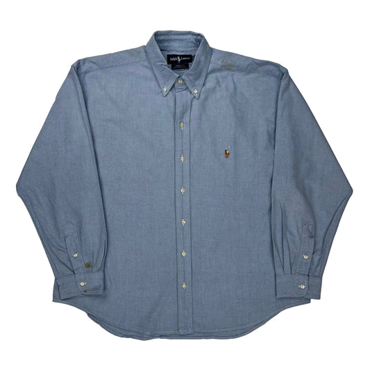 Ralph Lauren Shirt - XL Blue Cotton