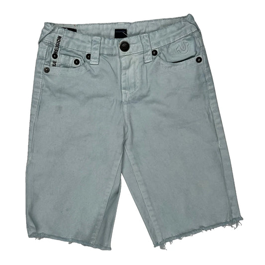Vintage Age 10 True Religion Denim Shorts - Mediumw 10L Light Wash Cotton